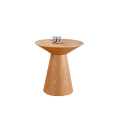 white round table top MDF center coffee table